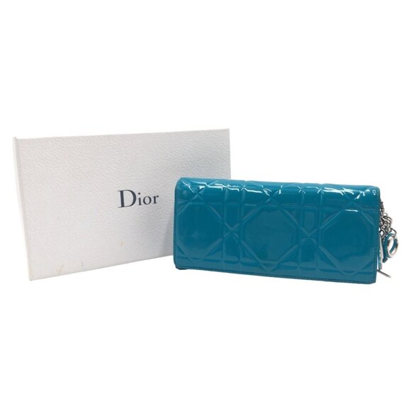 DIOR Blue Wallet - Picture 4 of 10